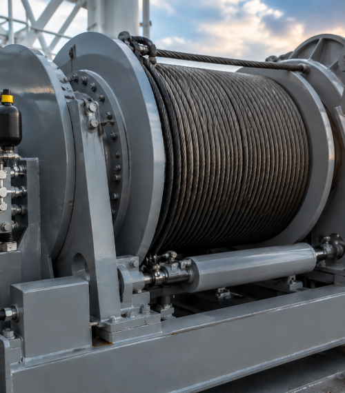 Emergency Engineering and Fabrication Norway Winch equipment for emergency engineering and deadline-critical fabrication in Norway