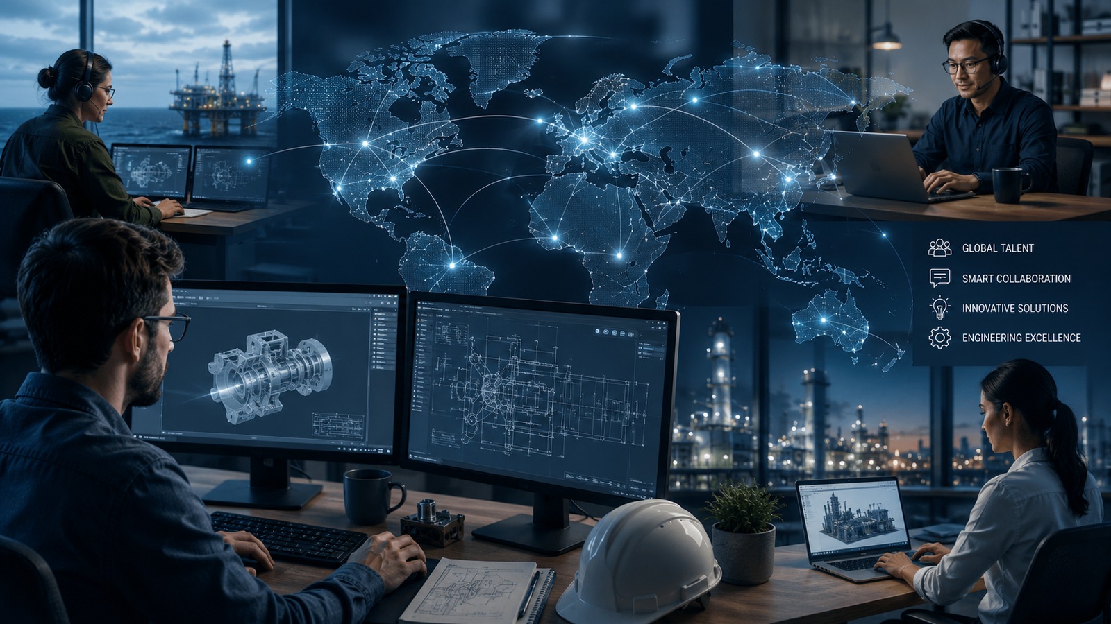 Engineering Solutions for Offshore and Industrial Equipment Engineering solutions for offshore and industrial equipment in Norway