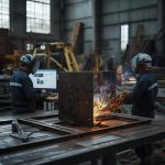 Fabricated steel assembly representing fast-track engineering and NORSOK compliance